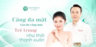 Căng da mặt: Làn da căng mịn, trẻ trung như thời thanh xuân