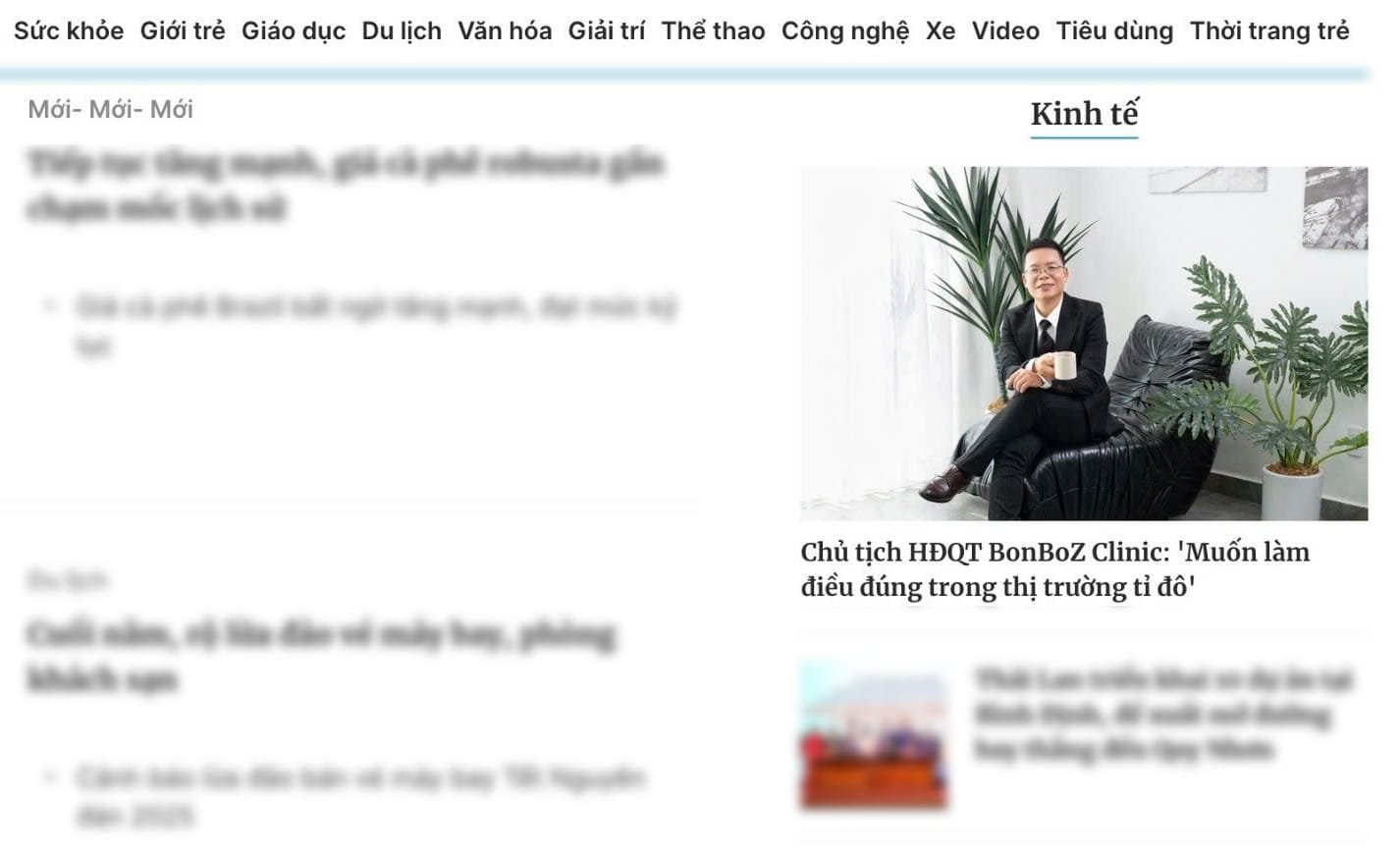 Thanhnien – Chủ tịch HĐQT BonBoZ Clinic: ‘Muốn làm điều đúng trong thị trường tỉ đô’