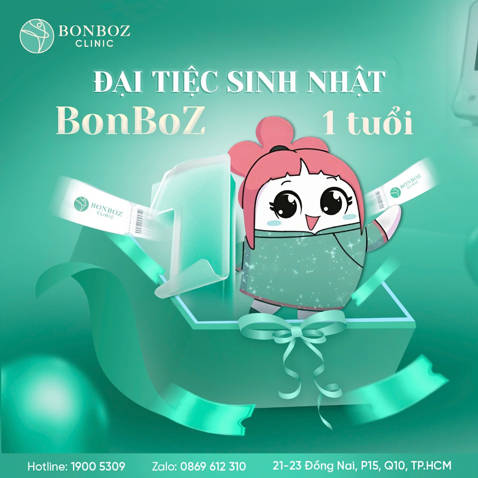 Đại tiệc sinh nhật BonBoZ tròn 1 tuổi!